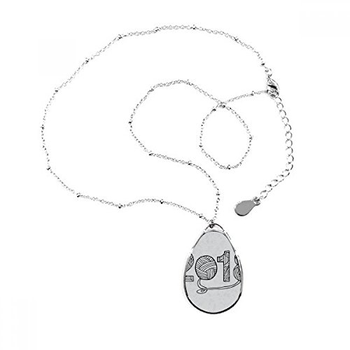 Collier boule de laine et goutte d'eau pour sublimer vos tenues d'hiver