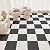 24 * 24in Peel and Stick Carpet Tiles, Self Adhesive Floor Squares with Extra Soft Pad, Easy Installation for Bedroom, Living Room, Office, Rental (10, Dark Gray)