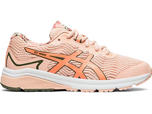 ASICS Kid's GT-1000 8 GS SP Running Shoes, Breeze/Sun Coral, 7 M US Big Kid