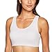 Fruit of the Loom Women's Tank Style Built-up Sports Bra, White, 38