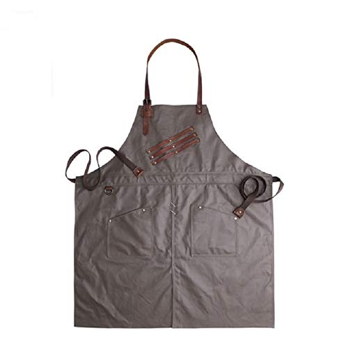 tablier Tabline de toile Tablier Chef Catering Fleuriste Fleuriste Carpenter Tatouage Artiste peintre jardinier travail usure