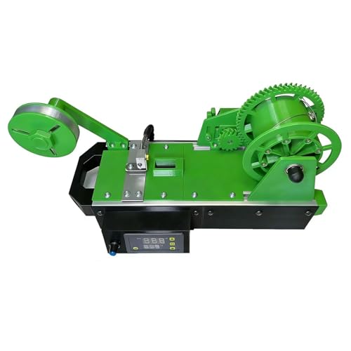 Máquina for fabricar filamentos for Impresora 3D, Fabricante de filamentos extrusora for Impresora de Escritorio, Temperatura Digital, procesamiento y conversión Adecuada Materiales(Green)