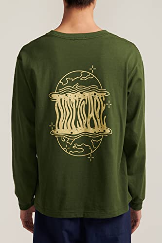Not So Ape The Great Unkown Ls Tee, All-Gender Unisex Green #TOP5