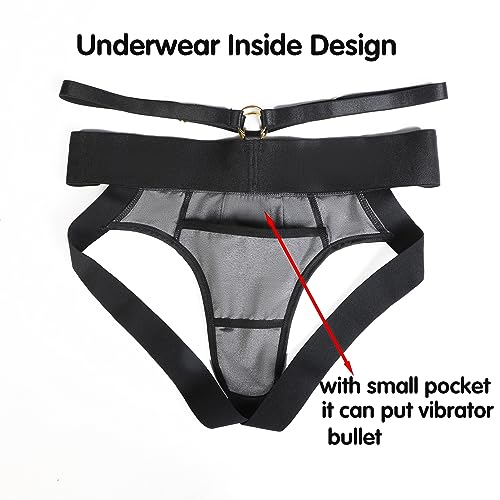 Strap on Harness Underwear, Strapon Harness Panties for Strap On Underwears Strapless on Harness3