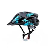 CAPACETE MTB RAPTOR II LED PT/CZ/AZ C/VIS. TSW
