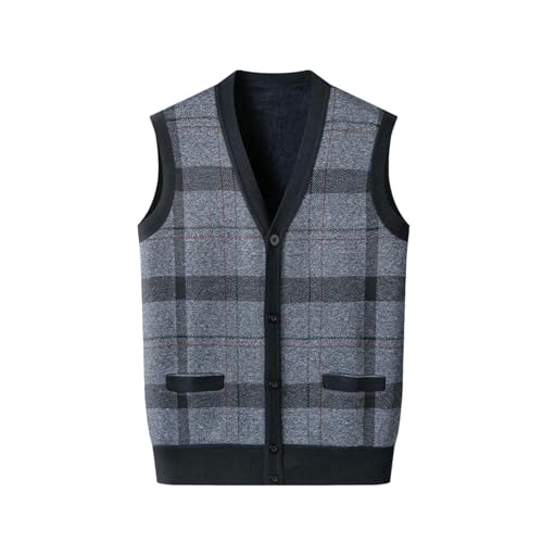 Chaleco de punto para invierno de hombre ideal para oficina y salidas casuales