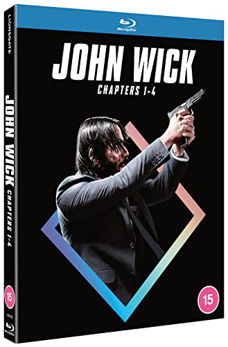 John Wick 1 - 4 Box Set (BLURAY) [Blu-ray]