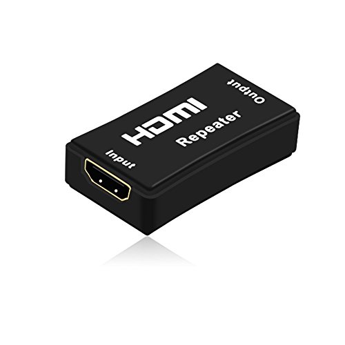 Top-Longer Repetidor Para Cable HDMI / Adaptador Extender HDMI Hasta 40 Metro Hembra a Hembra Adaptador de Conector Para HDTV , Soporta ResolUciones de Hasta 1080p