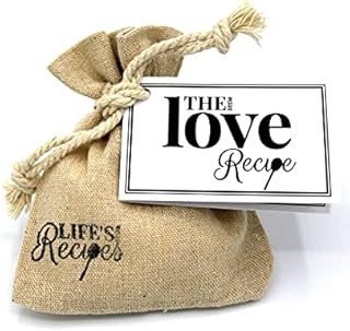 Love you gifts - The Little Love Recipe - A Unique, Fun and Loving Gift, To Recognise the One You Love! Gift for Husband, Wife, Girlfriend, Boyfriend, Partner, Christmas, Birthday...