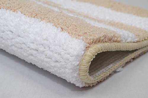 Kleine Wolke Tunis Bath Mat, Polyester Sand-Beige, 90 x 60 x 1.5 cm