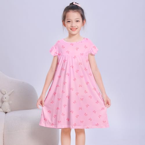 Play Tailor Girls Nightgowns Toddler Princess Nightgown Flying Sleeves Kids Pajamas Sleepwear for Girl Teen2