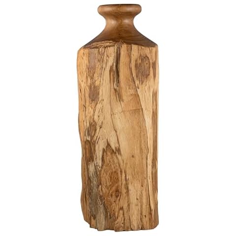 MINDUSO Handcrafted Wood Vase Cover