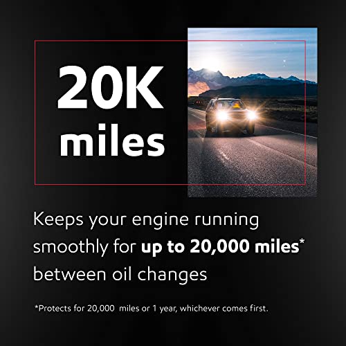 Image of Mobil 1-123840 Extended Performance High Mileage 5W-20, Gray; 5QT (Pack of 2)