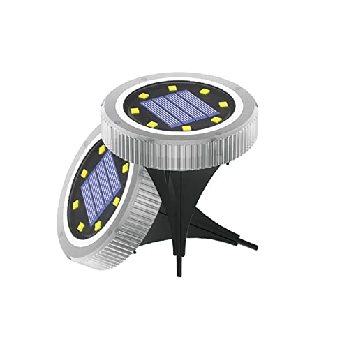 Lampe de jardin solaire pour pelouse : éclairage extérieur étanche sans fil