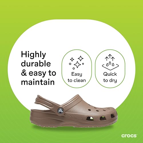 Image of Crocs Unisex Adult Classic Clog 10001-2Q9 Latte M5W7