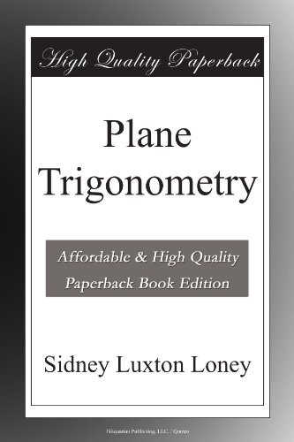 Plane Trigonometry
