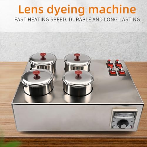 Machine de teinture de verres à interrupteurs indépendants 0-300 °C - 3