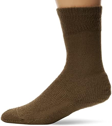 thorlos unisex adult Mcb Max Cushion Combat Over the Calf Hiking Socks, Coyote Brown, X-Large US