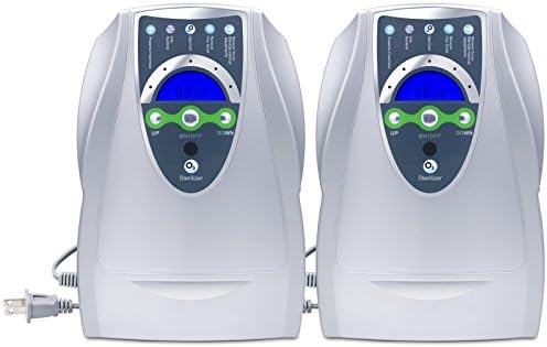 WSTA Ozone Generator Purifier,Air Water Ionizer Sterilizer,O3 Ozone Machine,Vegetable Fruit Sterilization Ozonator,2 Pack