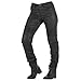 Produktbild OVERLAP Imola Night Damen Jeans Straßenzulassung Schwarz, Größe 32