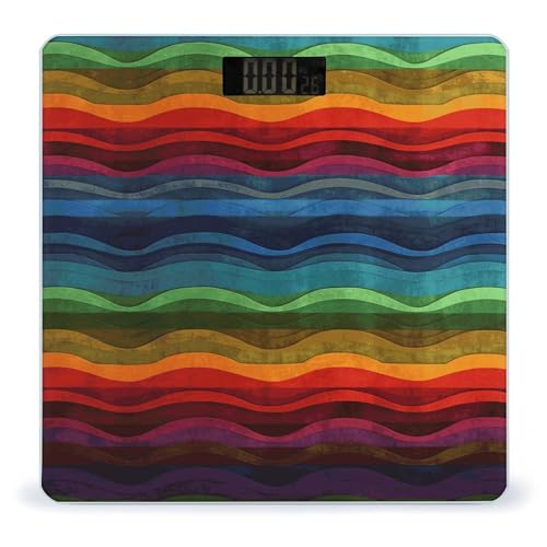Báscula digital de baño Rainbow Smart Scale con pantalla grande miniatura 1