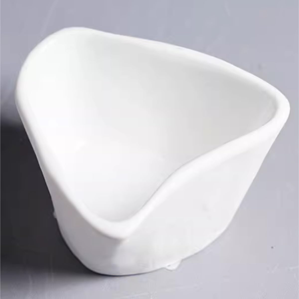 Bote para Salsas Gravy, Salsera de Porcelana for Salsas Blanca 7,3 x 4,2 cm