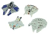 Hot Wheels – Star Wars – Vehículos de Héroes – Pack 4 Naves Miniatura DieCast