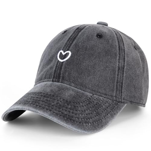 ZZEWINTRAVELER Vintage Washed Dad Hat - Cotton Twill Baseball Cap, Adjustable, Unisex, Denim Blue, Soft Unstructured - View #2