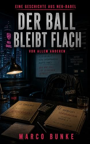 Haze Der Ball bleibt Flach: Eine Geschichte aus Neu-Babel — vor allem anderen (Die Fälle des Jerome Kovacs) (German Edition)