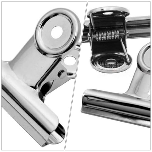 12 clips metálicos profesionales para extensión de uñas miniatura 3