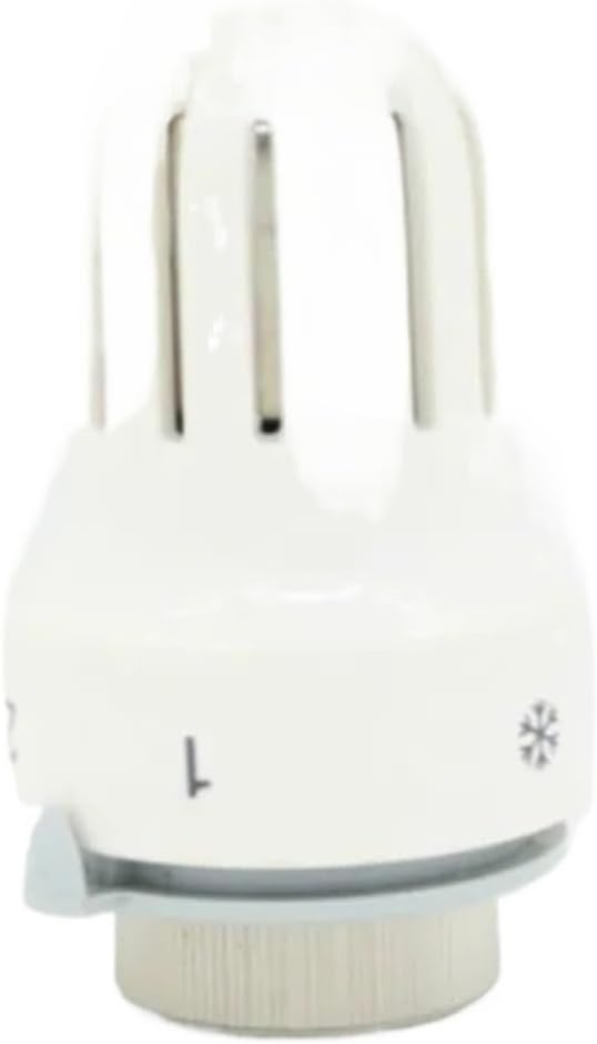 1PCS Automatic thermostat radiator control Thermostatic radiator valve brass angel valve Thermostatic radiator head DN15 DN20 DN25(Size:Actuator,Color:C)