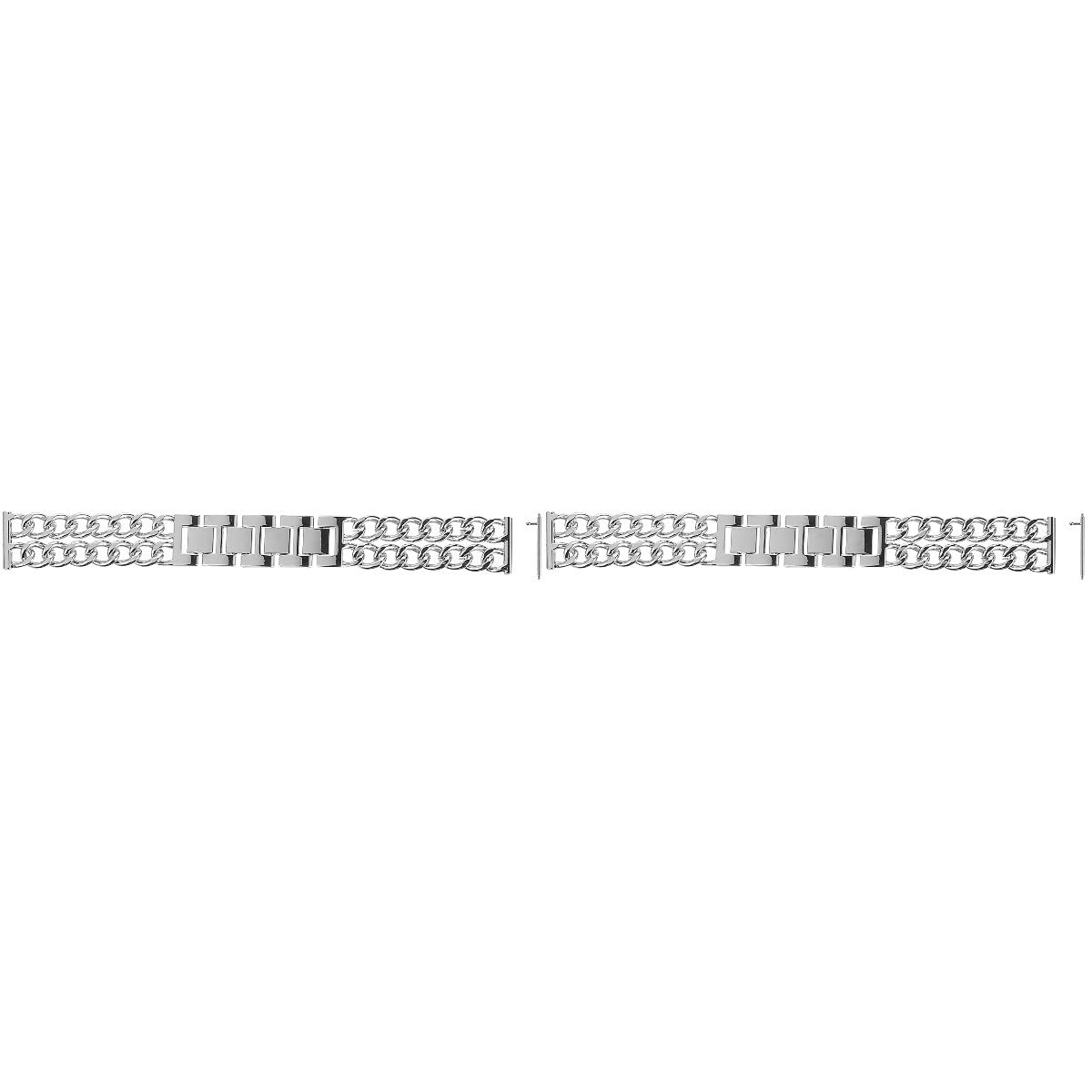 DOITOOL Correa Acero inoxidable Pulsera cadena de reloj Lite