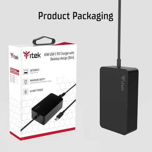 iTek ITNBSDC65 Alimentatore Universale per Notebook e Dispositivi Usb-C 65W Slim Design - 7