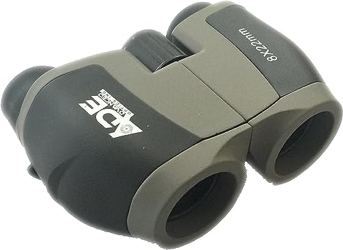 Binoculares Compactos Ade Advanced Optics 8x22mm miniatura 1