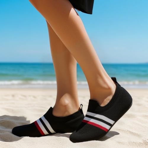 Water Shoes for Women Beach Women Swim Pool River Barefoot Quick Dry Slip-on for Pool Beach Surf Water Park Yoga