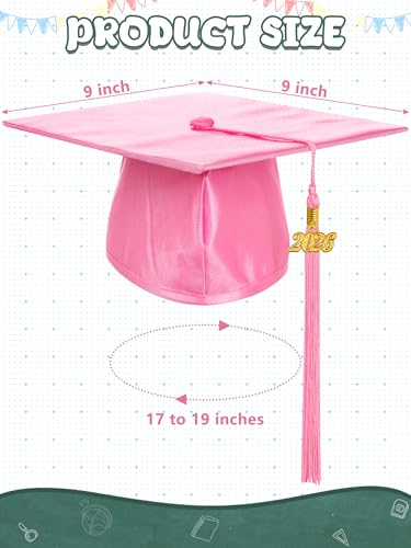 Image of QZYL Kindergarten Graduation Cap and Gown Set, 2026 Congrats Grad Outfit with Tassel & Certificate for Kindergarten