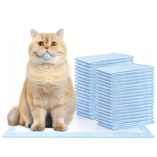 Zuiveu 35 PCS Cat Pads Compatible with Breeze Litter System, Super Absorbent with Odor Control, Fresh Scent Cat Pee Pads Refills, 16.9
