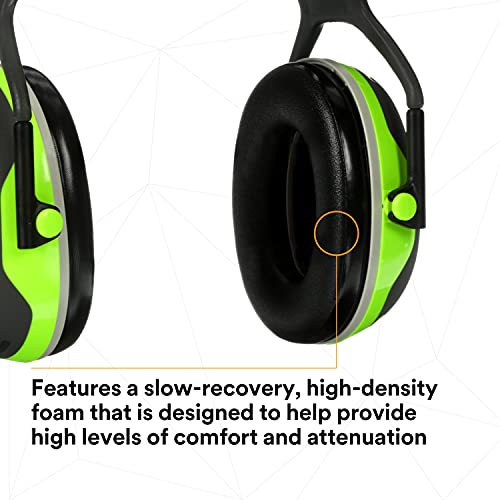 3M Peltor X4A Over-The-Head Ear Muffs, Noise Protection, Nrr 27 Db, Construction, Manufacturing, Maintenance, Automotive, Woodworking, Heavy Engineering, Mining #TOP7