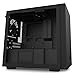 NZXT H210 - Mini-ITX-Gehäuse für Gaming-PCs - Front USB-C Port - Tempered Glass-Seitenfenster - managementsystem - Für Wasserkühlung nutzbar - Schwarz