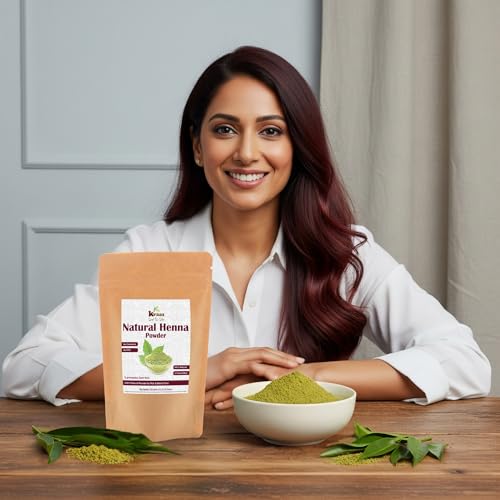 KVAAS Polvo de Henna 100% Natural 100 g Pack 10 miniatura 2