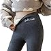 Produktbild Varyhoone Goodwillbrave Lambskin Winter Leggings,Winter Warm Leggings for Women Fleece Lined,Plus Size Thick Thermal Leggings (Dark Gray,3XL)