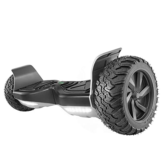 XPRIT 8.5'' All Terrain Off-Road Hoverboard w/Bluetooth Speaker, LED Lights, UL2272 Certified