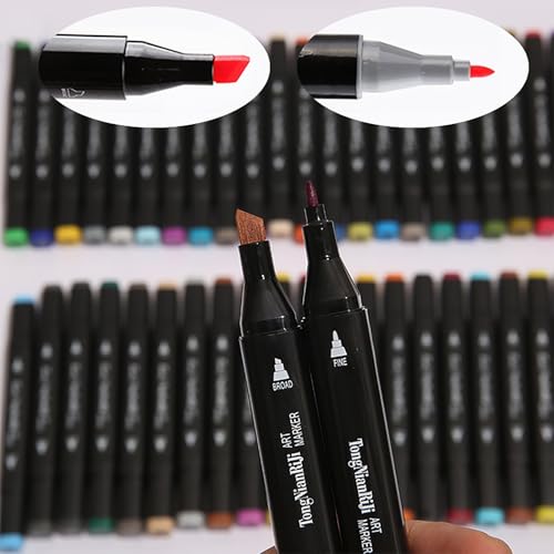 Marqueurs à base d'eau couleurs pour illustration d'art et dessin