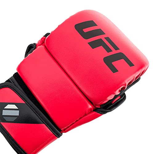 UFC MMA 8oz Sparring Gloves, Color- Red, Size- S/M - Image 2