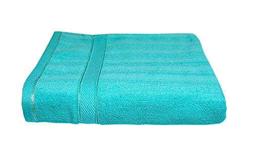 Image of Space Fly Cotton Towels for Bath | 600 GSM Bath Towel | Luxury Towel for Bath | Body Towel for Men | Towel for Bath Women | Mens Towels for Bath Full Size | Gym Towel for Workout (Sea Green)