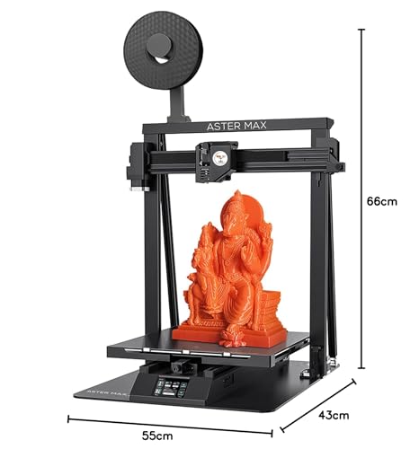 Image of Pixel 3D Max Original DIY 3D Printer Indian FDM 3D Machine 2024 | Auto Levelling | Resume Printing | Glass Bed| Works with TPU /PLA /ABS /PETG | Size400*400 * 400mm by WOL3D