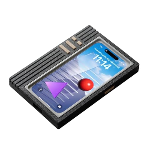 Ueeksry Retro 90s iPhone 16 Pro Max Case with Kickstand