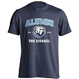 Sport Your Gear The Citadel Bulldogs Alumni T-Shirt, Navy Heather