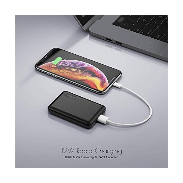 Miady 5000mAh Ultra Slim Portable Charger Shop UK