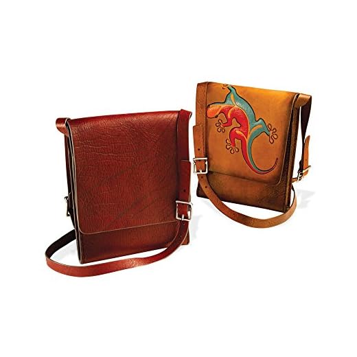 How to insert a pocket into messenger bag Tandy Leather Messenger Bag Kit